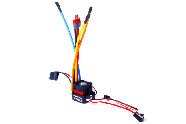 LCE016 60A Sensored Brushless ESC by Hobbywing with Cooling Fan (Quicken 10BL60 G2) <br><br><font size=2> (For 1/10, 1/12/ 1/14)</font>