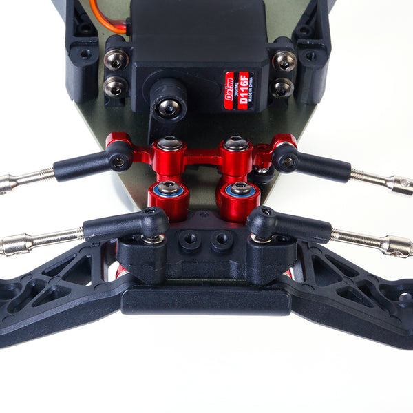 L5050 Aluminum Steering Bellcrank and Rack <br><br><font size=2> (For BHC-1/1ST)</font>