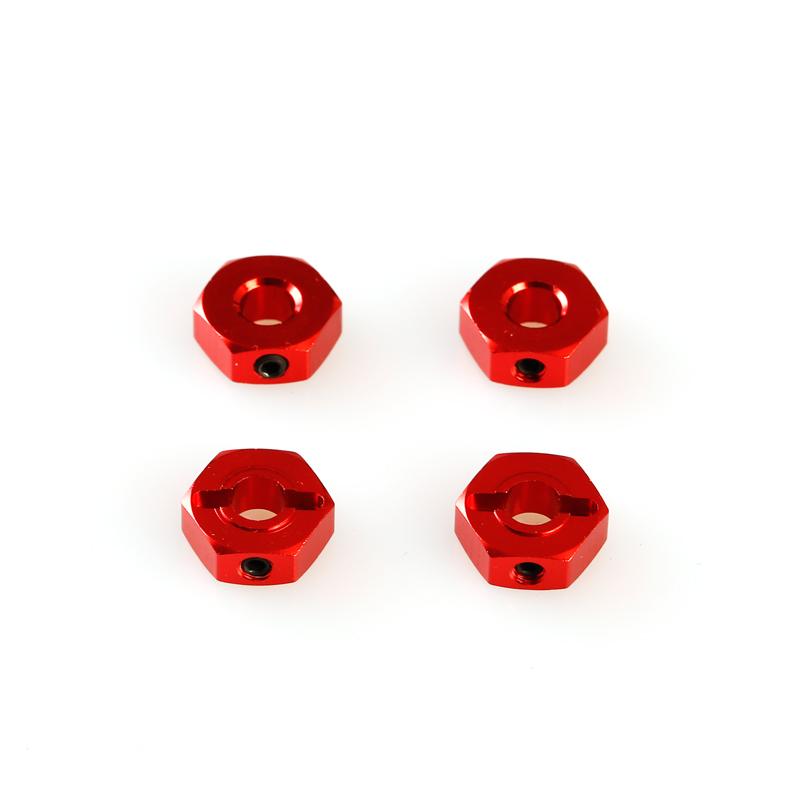 C7053 wheel Hub Hex 12mm Alu (4) (For LC10B5, PTG-1, PTG-2, PTG-2R