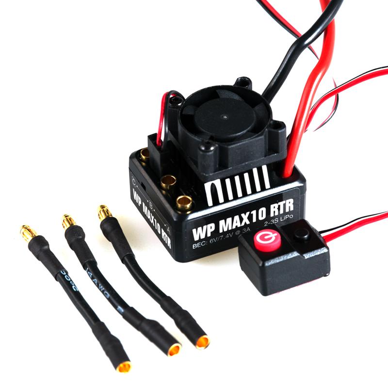 L6201 60A Waterproof ESC by Hobbywing (WP MAX10-RTR) (For EMB-WRC, SC, DT,  TC, TG, MT, RA)