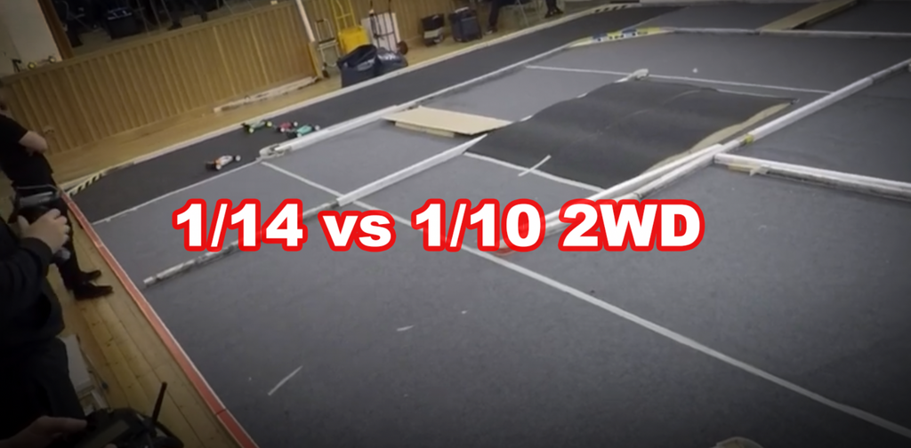 1/14 2WD buggy going up against 1/10 2WD biggies