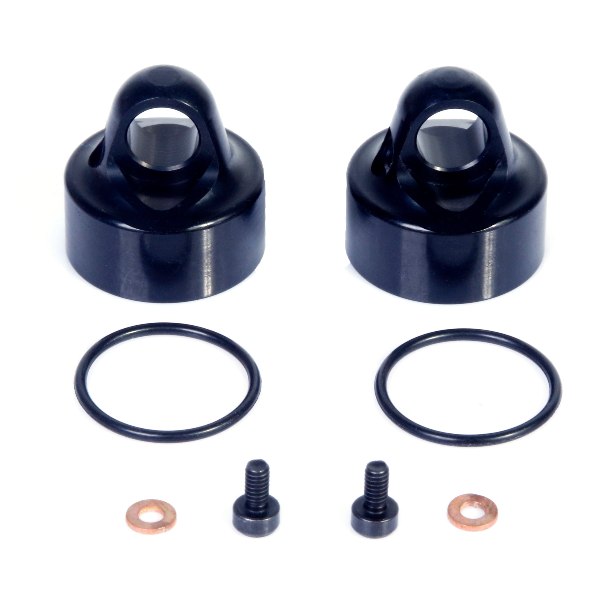 C7117 Shock Cap Alu 7075-T6 Hard Coated (2) <br><br><font size=2>(For LC10B5V2)</font>