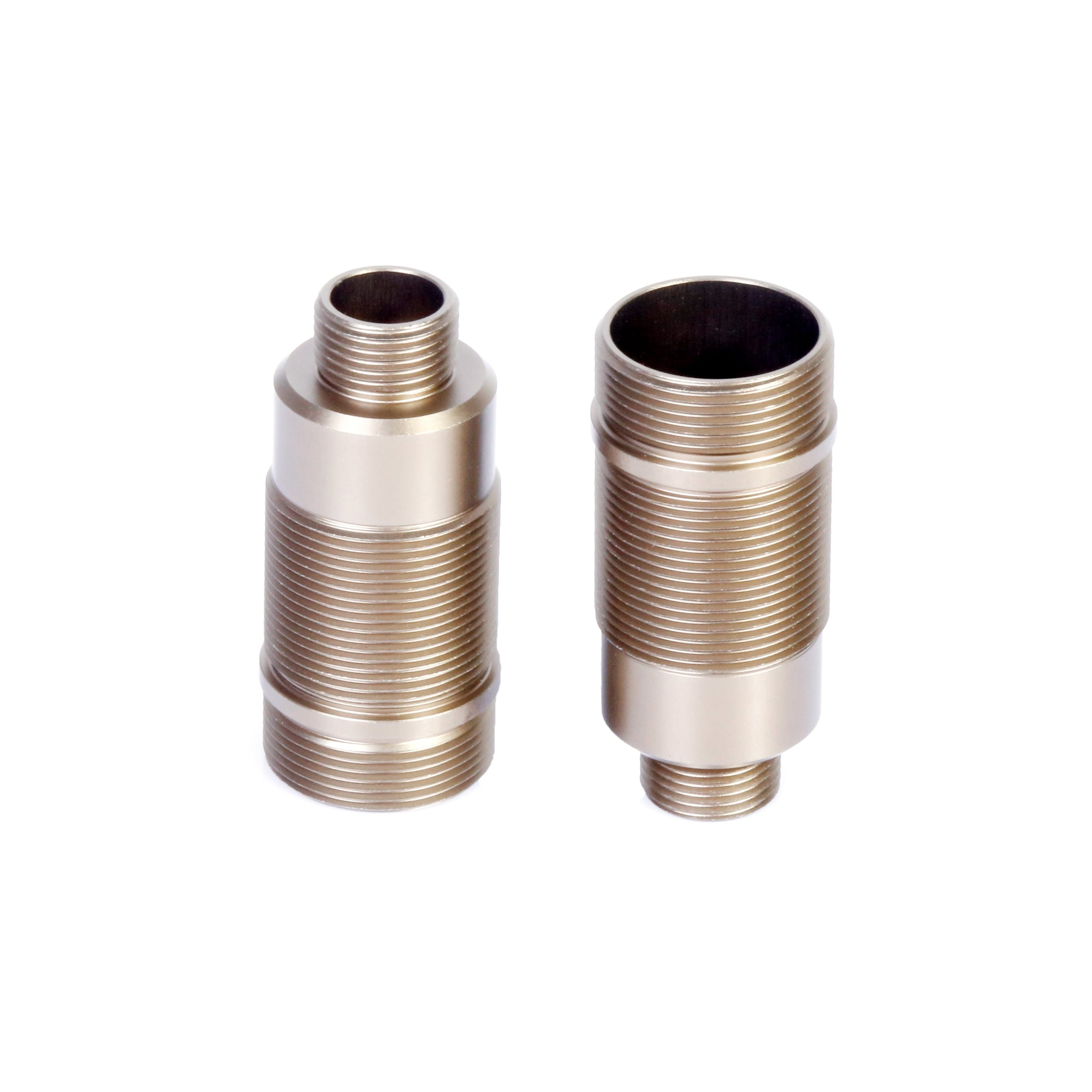 C7118 Front Shock body Alu V2 (2) <br><br><font size=2>(For LC10B5V2)</font>