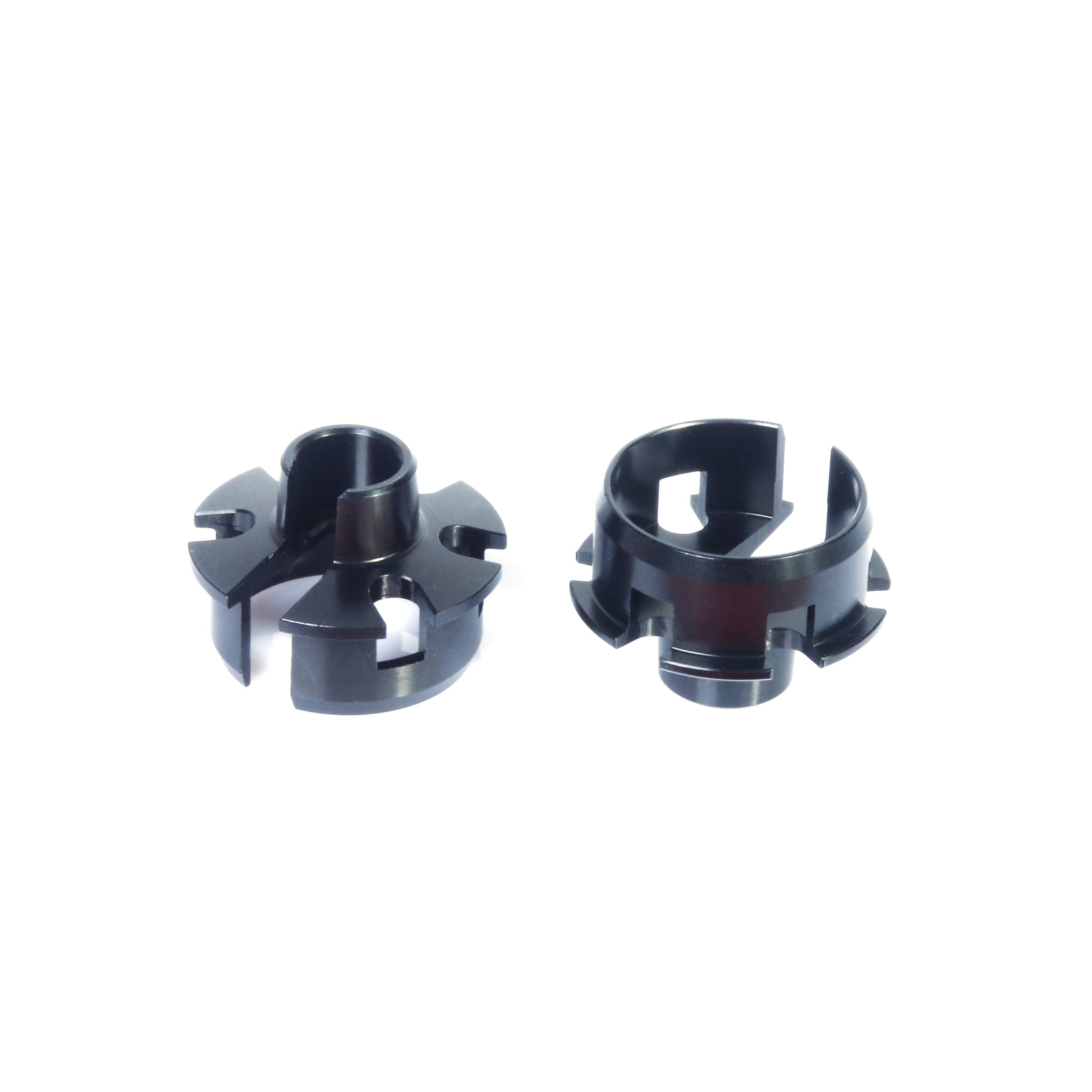 C7120 Shock Spring Retaining Collar Alu V2 (2)  <br><br><font size=2>(For LC10B5V2)</font>