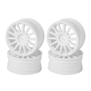 C8059 25mm 14 Spokes Wheels (Rally) (White, 4 pcs)<br><br><font size=2> (For PTG-2, PTG-2R, PTG-2TC, EMB-RA)</font>