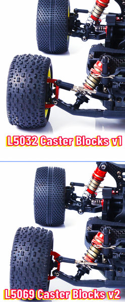 L5069 Alum Caster Blocks v2 <br><br><font size=2> (For BHC-1/1ST)</font>