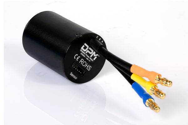 LCE018 DPM 2840 Sensored Brushless Motor, 4800KV, 3.175mm Shaft<br><br><font size=2> (For LC12B1, All EMB and BHC Series)</font>