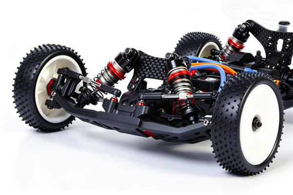 L5096 Jetgo Astro Pins Buggy Racing Tires and Inserts - 2WD Fronts 65° - 2pcs <br><br><font size=2> (For All BHC, EMB and LC12B1 )</font>