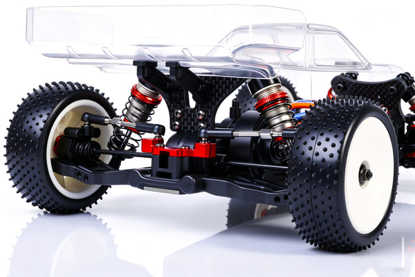 L5097 Jetgo Astro Pins Buggy Racing Tires and Inserts - 4WD Fronts 65° - 2pcs <br><br><font size=2> (For All BHC, EMB and LC12B1 )</font>