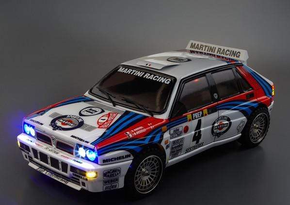 タミヤ Lancia Delta Integrale ラジコンボディ 1/10 1/10 Scale RC Lancia Delta Integrale HF shell comparison