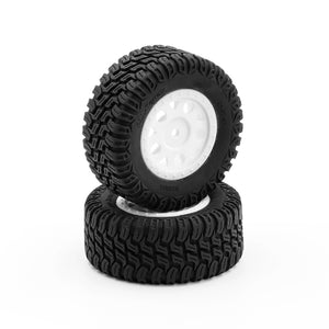 L6267 SC Tires Set White 22' 2pcs <br><br><font size=2> (For EMB-SC)</font>