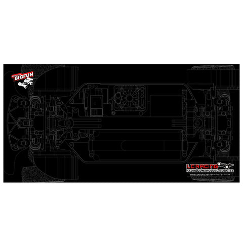 LCA003 LC Racing PTG Limited Edition Pit Towel
